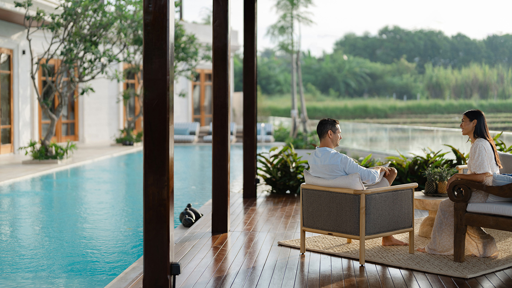 VIlla Dhanika - Breezy pool cabana