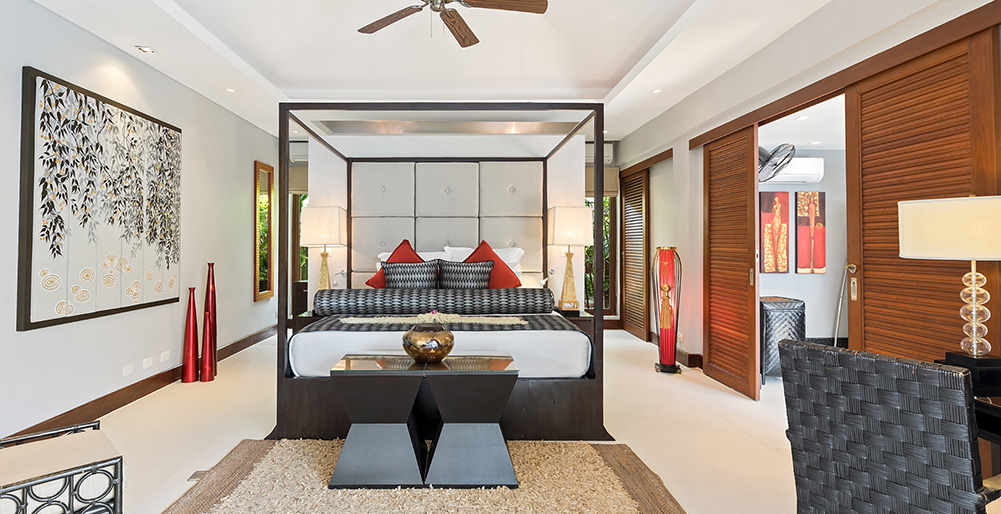 Villa Chi Samui at Lotus Samui - Master bedroom design